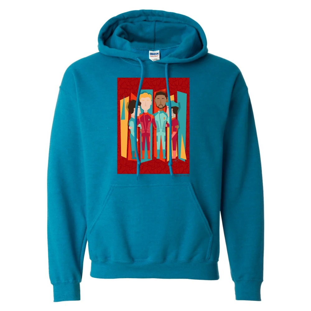 Star Trek Artist Spotlight: Rob DeHart Found Families Hooded Sweatshirt 3 Star Trek Artist Spotlight: Rob DeHart Found Families Hooded Sweatshirt