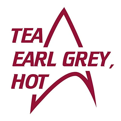 Star Trek: The Next Generation Tea Earl Grey Hot 11 Oz Two-Tone Mug - MAROON 4 Star Trek: The Next Generation Tea Earl Grey Hot 11 Oz Two-Tone Mug - MAROON - Image 2