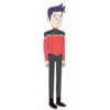 Star Trek: Lower Decks Brad Boimler Cardboard Cutout Standee -T-shirt Store BradBoimler 23 proof