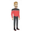 Star Trek: Lower Decks Jack Ransom Cardboard Cutout Standee