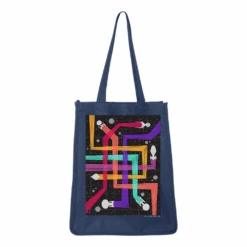 Star Trek Artist Spotlight: Rob DeHart Warp Speed Proud Tote Bag -T-shirt Store Q125400 ST001 NAV 1