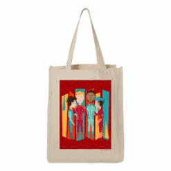 Star Trek Artist Spotlight: Rob DeHart Found Families Tote Bag -T-shirt Store Q125400 ST004 NAT