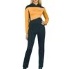 Star Trek: The Next Generation Women's Deluxe Operations Uniform -T-shirt Store R889067 1