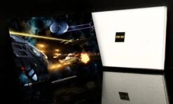 Star Trek: Deep Space Nine Ships Of The Line Fortune Favors The Bold Acrylic -T-shirt Store SOTL FortuneFavorsTheBold Acrylic Box Mockup