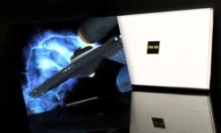 Star Trek: The Original Series Ships Of The Line Righteous Wrath Acrylic -T-shirt Store SOTL RighteousWrath Acrylic Box Mockup