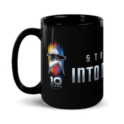 Star Trek XII: Into Darkness 10th Anniversary Black Mug -T-shirt Store ST 10ANN 83 100085 15 L MF