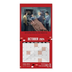 Star Trek: The Original Series 2024 Wall Calendar -T-shirt Store ST 24WC OS 29 MF3