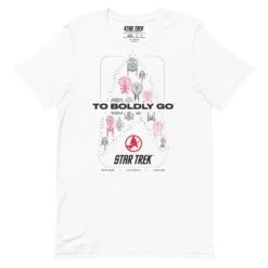 Star Trek To Boldly Go Short Sleeve T-Shirt