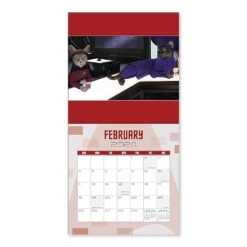 Star Trek Cats 2024 Wall Calendar -T-shirt Store ST C24WC 29 MF2
