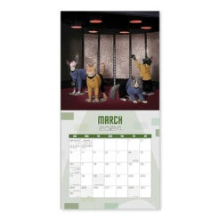 Star Trek Cats 2024 Wall Calendar -T-shirt Store ST C24WC 29 MF3