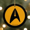 Star Trek: The Original Series Command Uniform Personalized Double-Sided Ornament 2 Star Trek: The Original Series Command Uniform Personalized Double-Sided Ornament -T-shirt Store ST COMM 73 100326 FT MF