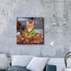 Star Trek: The Original Series Tribble Cat Premium Gallery Wrapped Canvas 20" X 20" -T-shirt Store ST Cats Canvas RO 2 TribbleCat