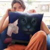 Star Trek: The Next Generation Hologram Cat Pillow - 16" X 16" -T-shirt Store ST Cats Pillow RO 2 hologram cats