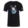 Star Trek: The Original Series Spock Cat Portrait Short Sleeve T-Shirt 2 Star Trek: The Original Series Spock Cat Portrait Short Sleeve T-Shirt -T-shirt Store ST Cats TOS Shirts spock portrait RO 1