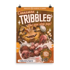 Star Trek: Discovery Cinnamon Tribbles Premium Satin Poster