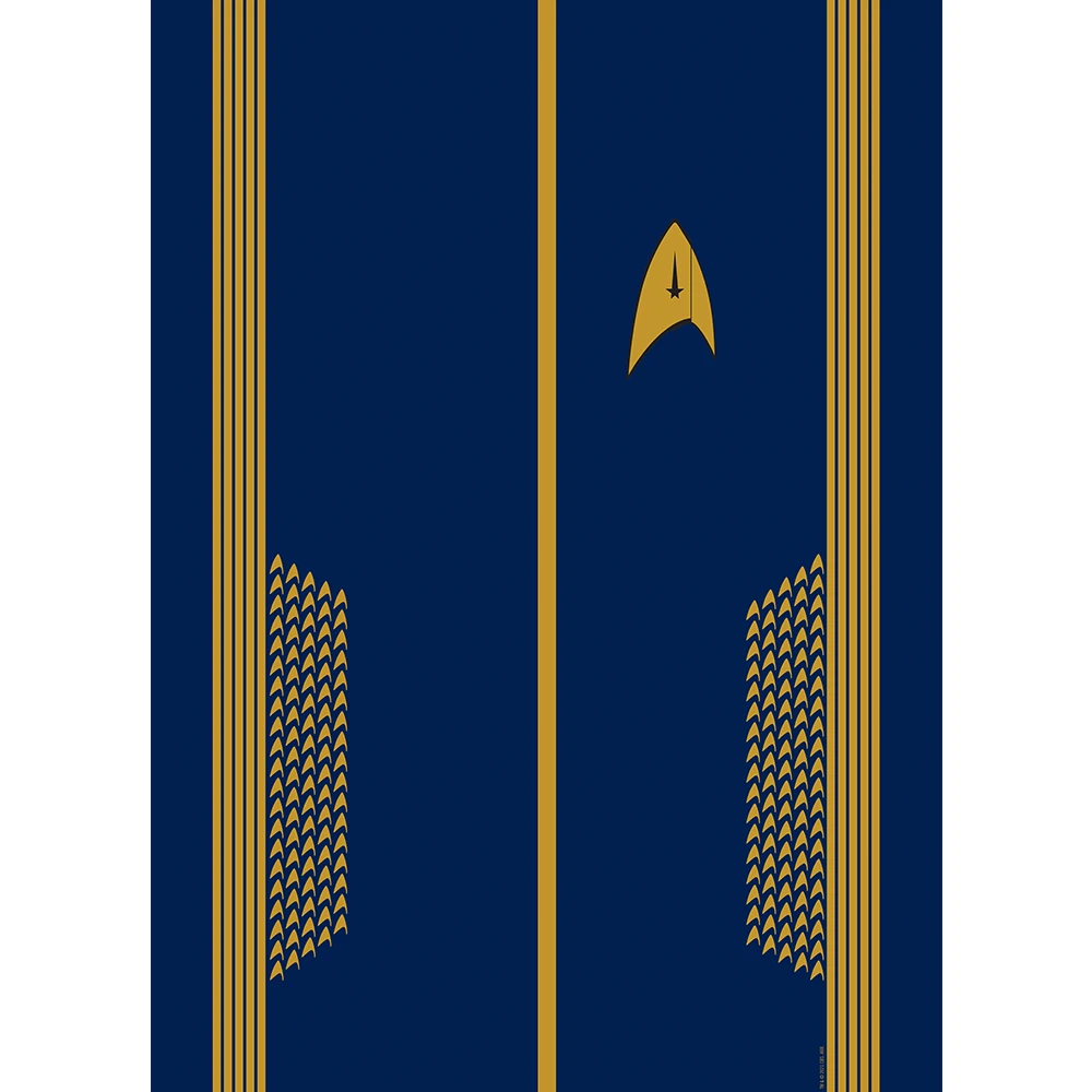 Star Trek: Discovery Command Uniform Sherpa Blanket 4 Star Trek: Discovery Command Uniform Sherpa Blanket - Image 2