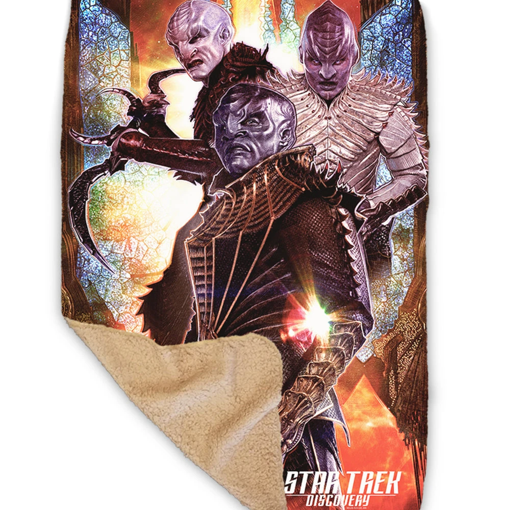 Star Trek: Discovery Klingon Sherpa Blanket 4 Star Trek: Discovery Klingon Sherpa Blanket - Image 2