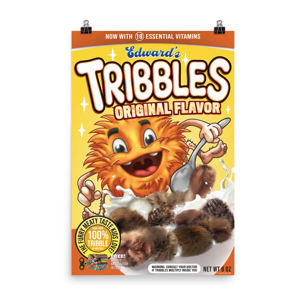 Star Trek: Discovery Original Flavor Tribbles Premium Satin Poster 3 Star Trek: Discovery Original Flavor Tribbles Premium Satin Poster