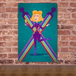 Star Trek Artist Spotlight: Rob DeHart The Fiercest Frontier Metal Sign