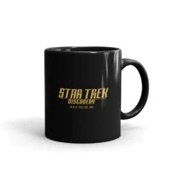 Star Trek: Discovery Remain Klingon Black Mug -T-shirt Store ST D RKH 11oz Black Mug Mockup Right