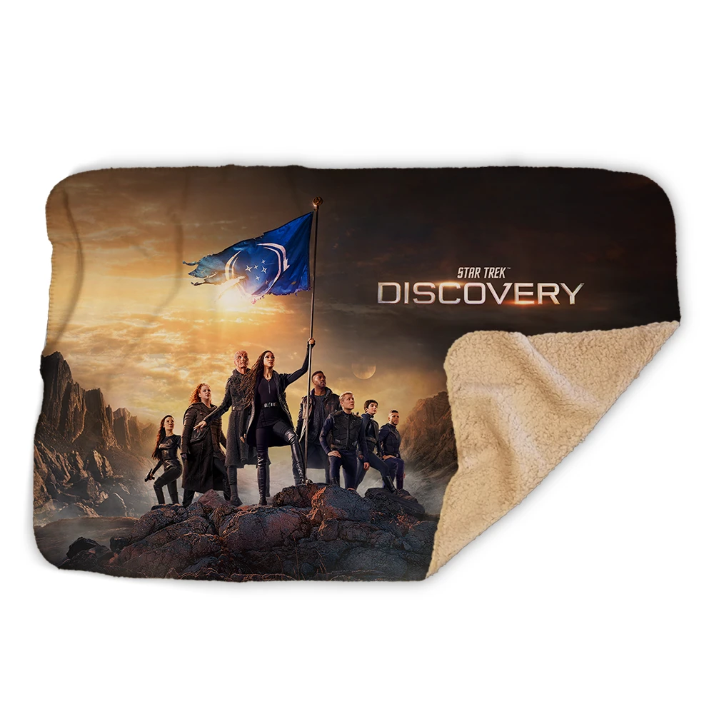 Star Trek: Discovery Season 3 Keyart Sherpa Blanket 3 Star Trek: Discovery Season 3 Keyart Sherpa Blanket