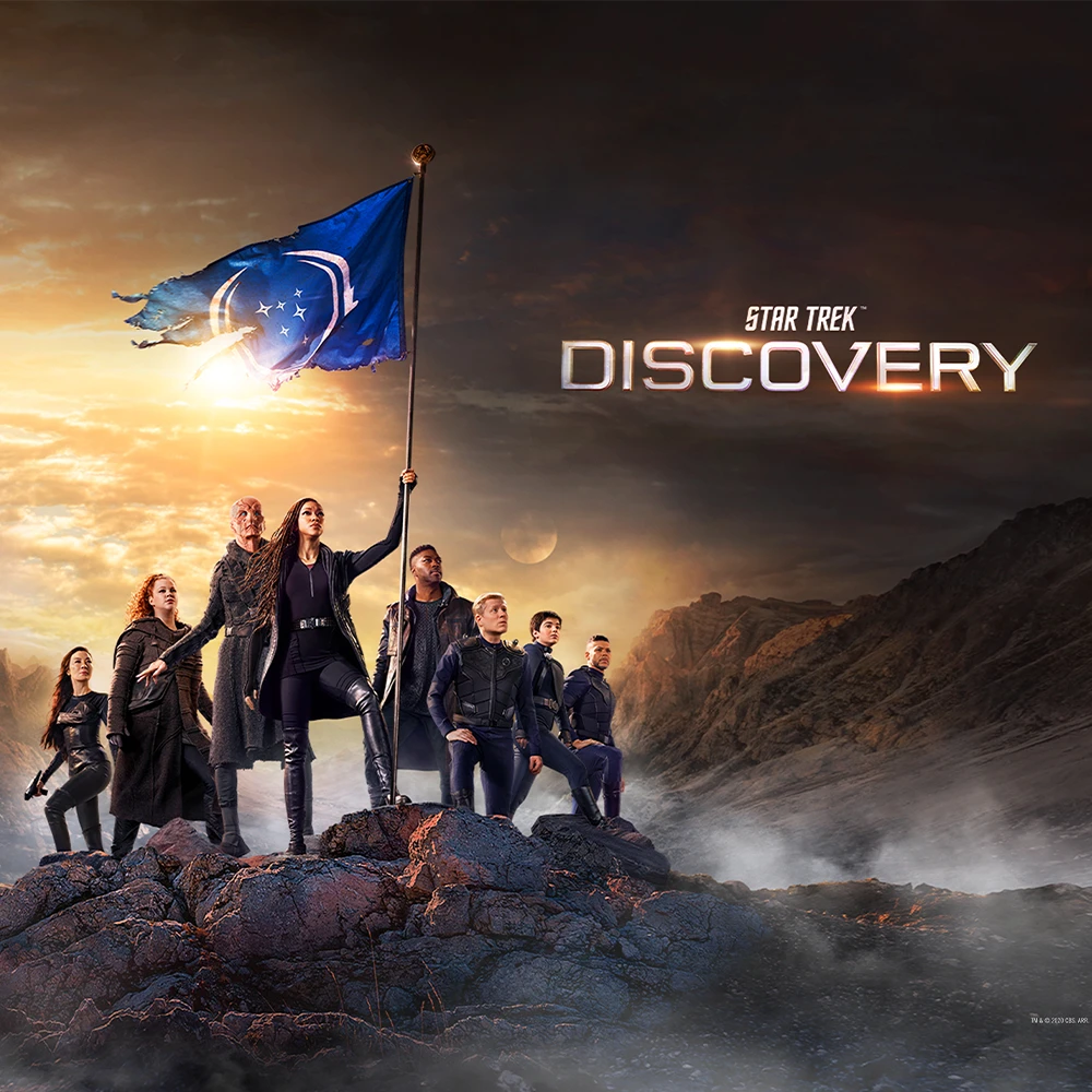 Star Trek: Discovery Season 3 Keyart Sherpa Blanket 4 Star Trek: Discovery Season 3 Keyart Sherpa Blanket - Image 2