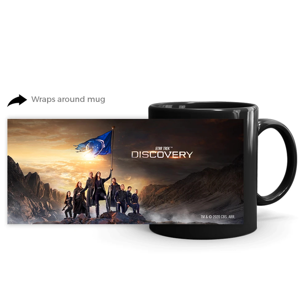 Star Trek: Discovery Season 3 Keyart Black Mug 3 Star Trek: Discovery Season 3 Keyart Black Mug