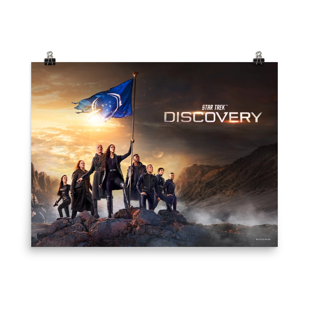 Star Trek: Discovery Season 3 Keyart Premium Satin Poster 3 Star Trek: Discovery Season 3 Keyart Premium Satin Poster
