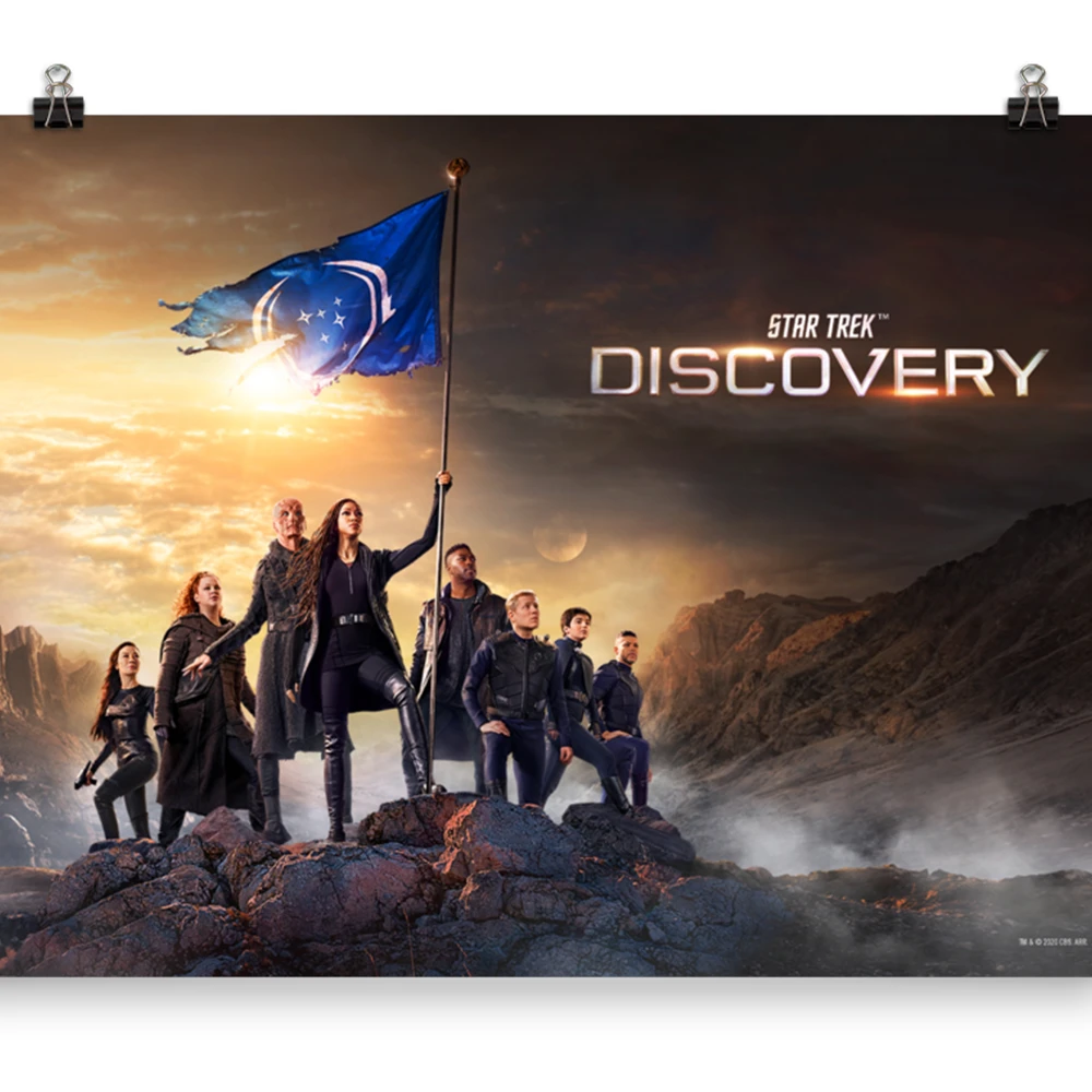 Star Trek: Discovery Season 3 Keyart Premium Satin Poster 4 Star Trek: Discovery Season 3 Keyart Premium Satin Poster - Image 2