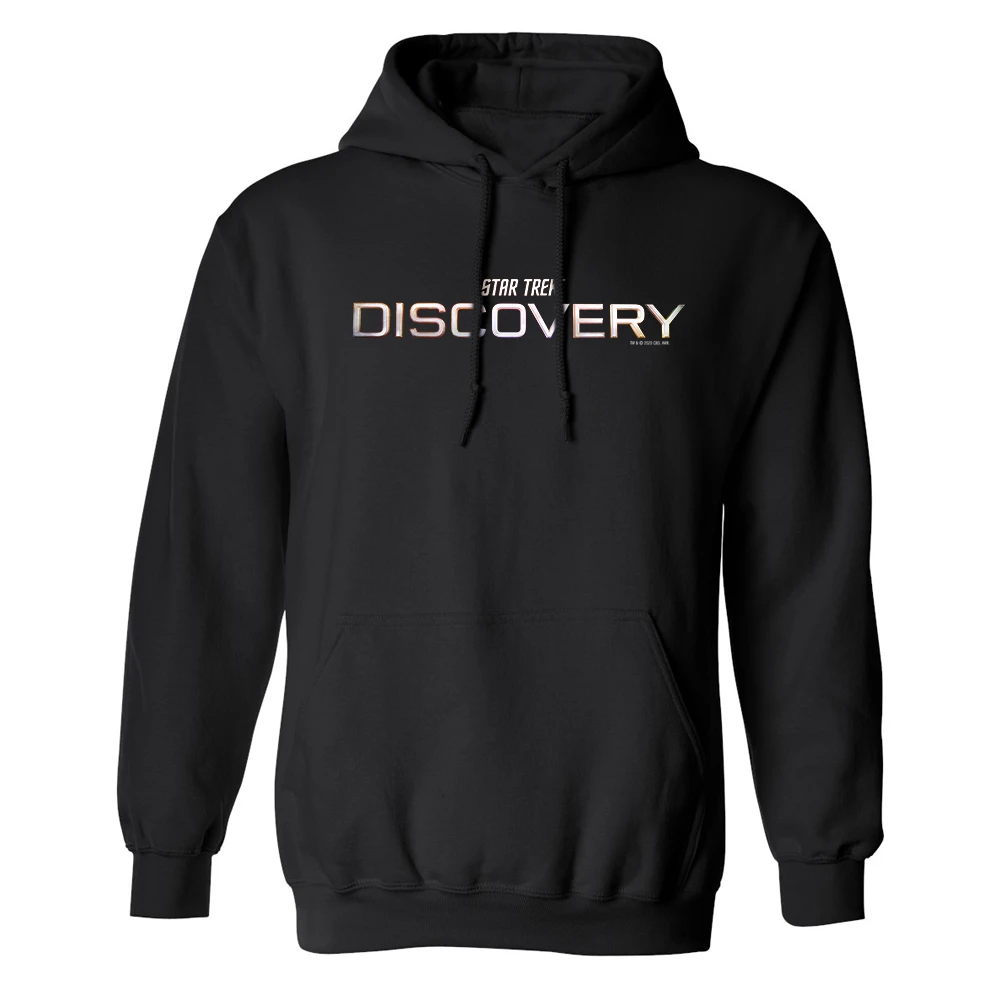Star Trek: Discovery Season 3 Logo Fleece Hooded Sweatshirt 3 Star Trek: Discovery Season 3 Logo Fleece Hooded Sweatshirt