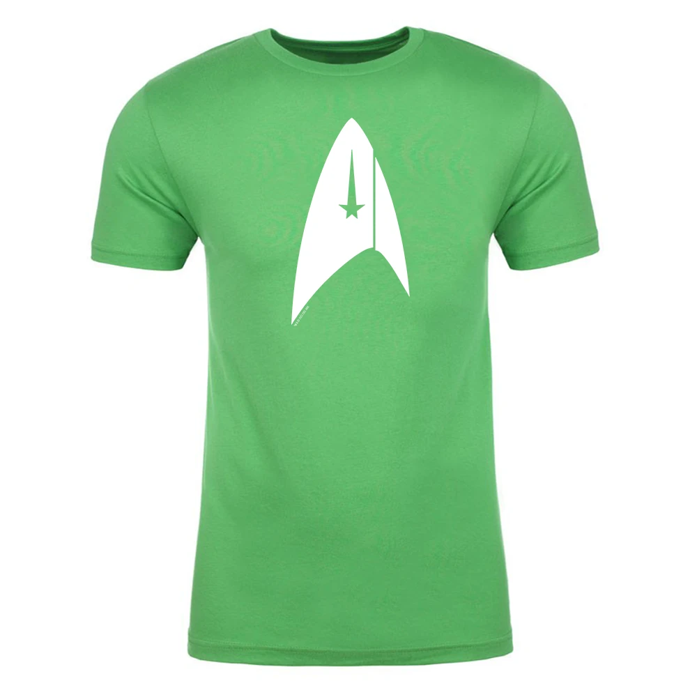 Star Trek: Discovery St Patrick's Day Delta Adult Short Sleeve T-Shirt 3 Star Trek: Discovery St Patrick's Day Delta Adult Short Sleeve T-Shirt