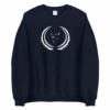 Star Trek: Discovery UFP Flag Fleece Crewneck Sweatshirt -T-shirt Store ST D UFP CNS 100362 NAVY FLAT MF