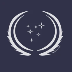 Star Trek: Discovery UFP Flag Adult Long Sleeve T-Shirt 8 Star Trek: Discovery UFP Flag Adult Long Sleeve T-Shirt -T-shirt Store ST D UFP LST 100004 NAVY RO MF