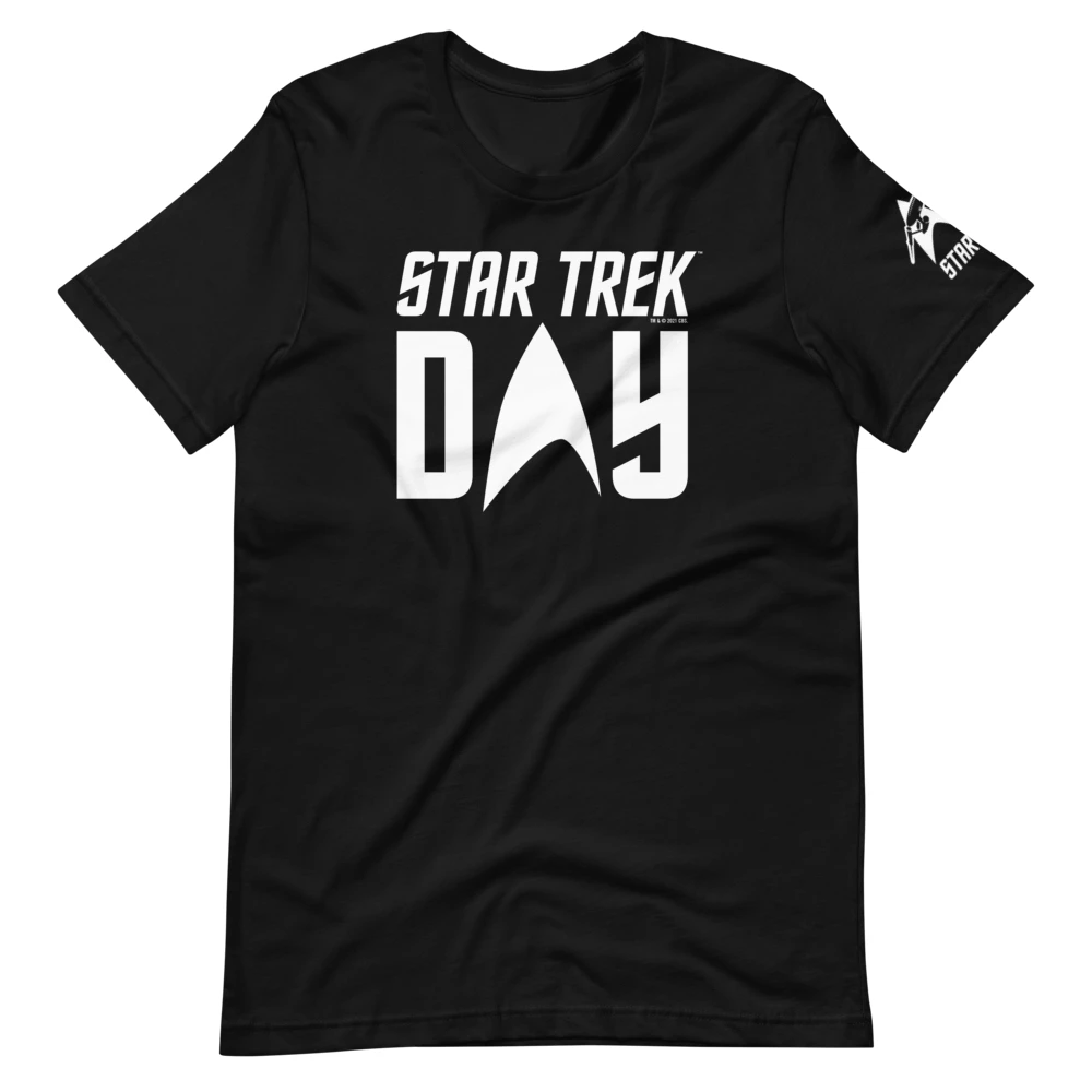 Star Trek Day 55th Anniversary Logo Unisex Premium T-Shirt 5 Star Trek Day 55th Anniversary Logo Unisex Premium T-Shirt - Image 3