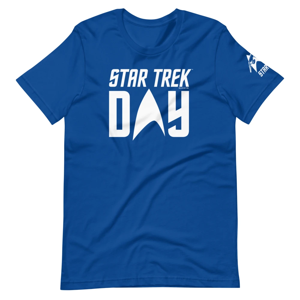 Star Trek Day 55th Anniversary Logo Unisex Premium T-Shirt 3 Star Trek Day 55th Anniversary Logo Unisex Premium T-Shirt