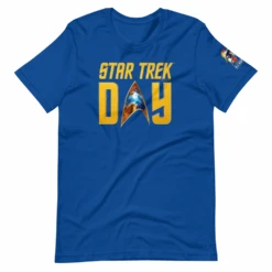 Star Trek Day 55th Anniversary Nebula Logo Unisex Premium T-Shirt 9 Star Trek Day 55th Anniversary Nebula Logo Unisex Premium T-Shirt -T-shirt Store ST DAY55N 100394 Adult ShortSleeve Tshirt Royal MF