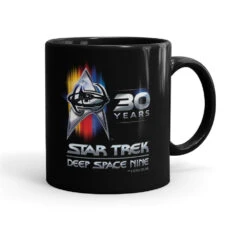 Star Trek: Deep Space Nine 30th Anniversary Black Mug -T-shirt Store ST DS30 77 100085 11 L MF