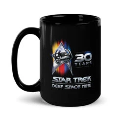 Star Trek: Deep Space Nine 30th Anniversary Black Mug -T-shirt Store ST DS30 77 100085 15 L MF