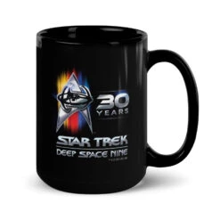 Star Trek: Deep Space Nine 30th Anniversary Black Mug -T-shirt Store ST DS30 77 100085 15 R MF