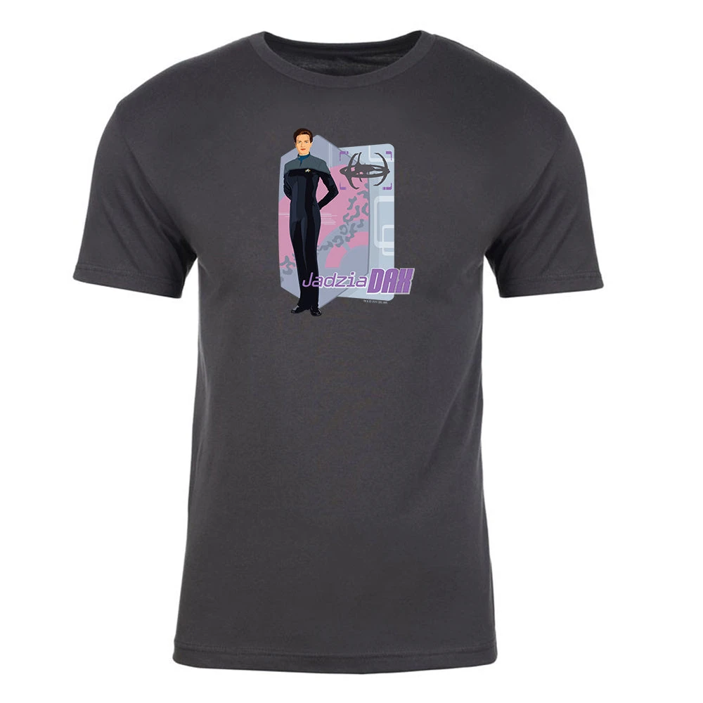 Star Trek: Deep Space Nine Jadzia Dax Adult Short Sleeve T-Shirt 3 Star Trek: Deep Space Nine Jadzia Dax Adult Short Sleeve T-Shirt