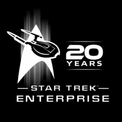 Star Trek: Enterprise 20th Anniversary White Mug -T-shirt Store ST E 20 100389 BlackMug RO