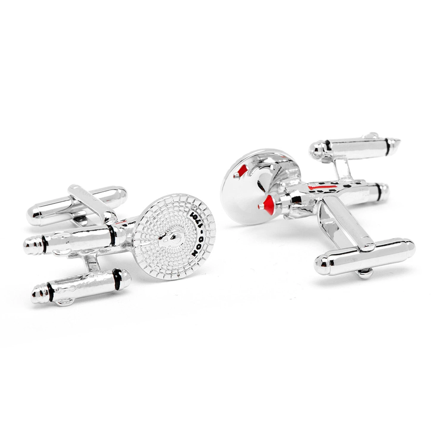 Star Trek Starship Enterprise Cufflinks 3 Star Trek Starship Enterprise Cufflinks