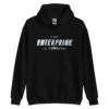 Star Trek: The Original Series The Enterprise Is Landing Hooded Sweatshirt -T-shirt Store ST ENTSHIP 69 100361 FR MF