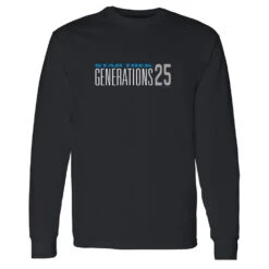 Star Trek: Generations 25 Logo Adult Long Sleeve T-Shirt