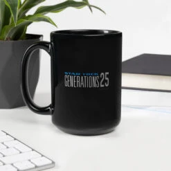Star Trek: Generations Delta 25 Logo Black Mug -T-shirt Store ST G D25 1 Lifestyle 15oz Black 3