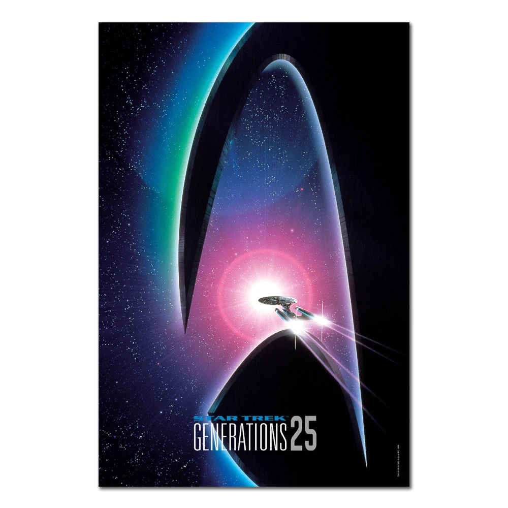 Star Trek: Generations Delta 25 Logo Premium Satin Poster 16" X 24" 4 Star Trek: Generations Delta 25 Logo Premium Satin Poster 16" X 24" - Image 2