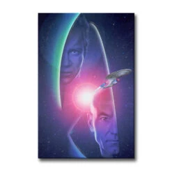 Star Trek: Generations Kirk & Picard Gallery Wrapped Canvas -T-shirt Store ST G KP Canvas16x24 RO 1 8dc75330 cdbd 428f 8eed 12120e923b96