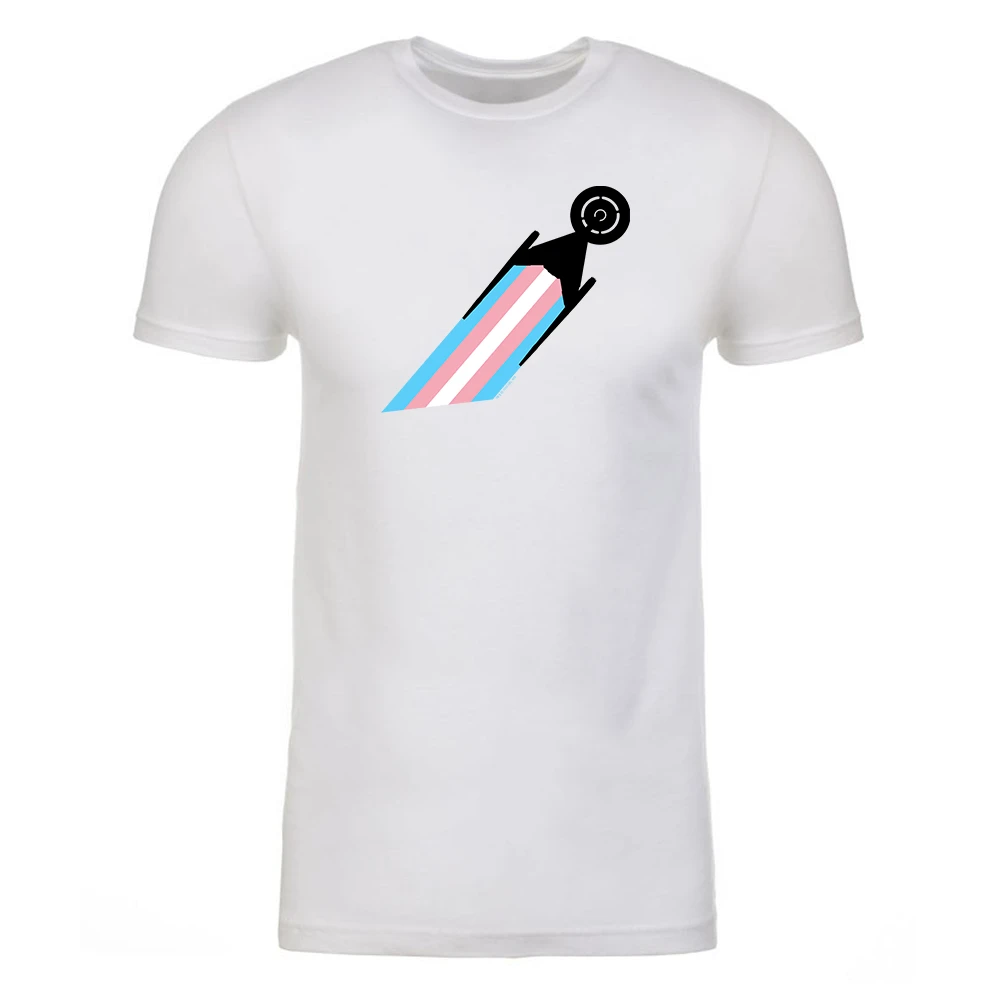 Star Trek: Discovery GLAAD U.S.S. Discovery Adult Short Sleeve T-Shirt 3 Star Trek: Discovery GLAAD U.S.S. Discovery Adult Short Sleeve T-Shirt