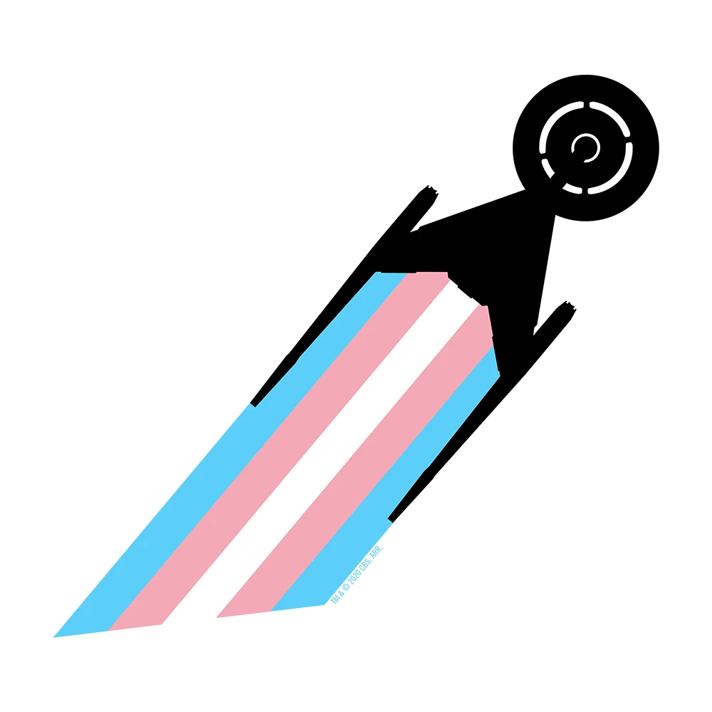 Star Trek: Discovery GLAAD U.S.S. Discovery Adult Short Sleeve T-Shirt 4 Star Trek: Discovery GLAAD U.S.S. Discovery Adult Short Sleeve T-Shirt - Image 2