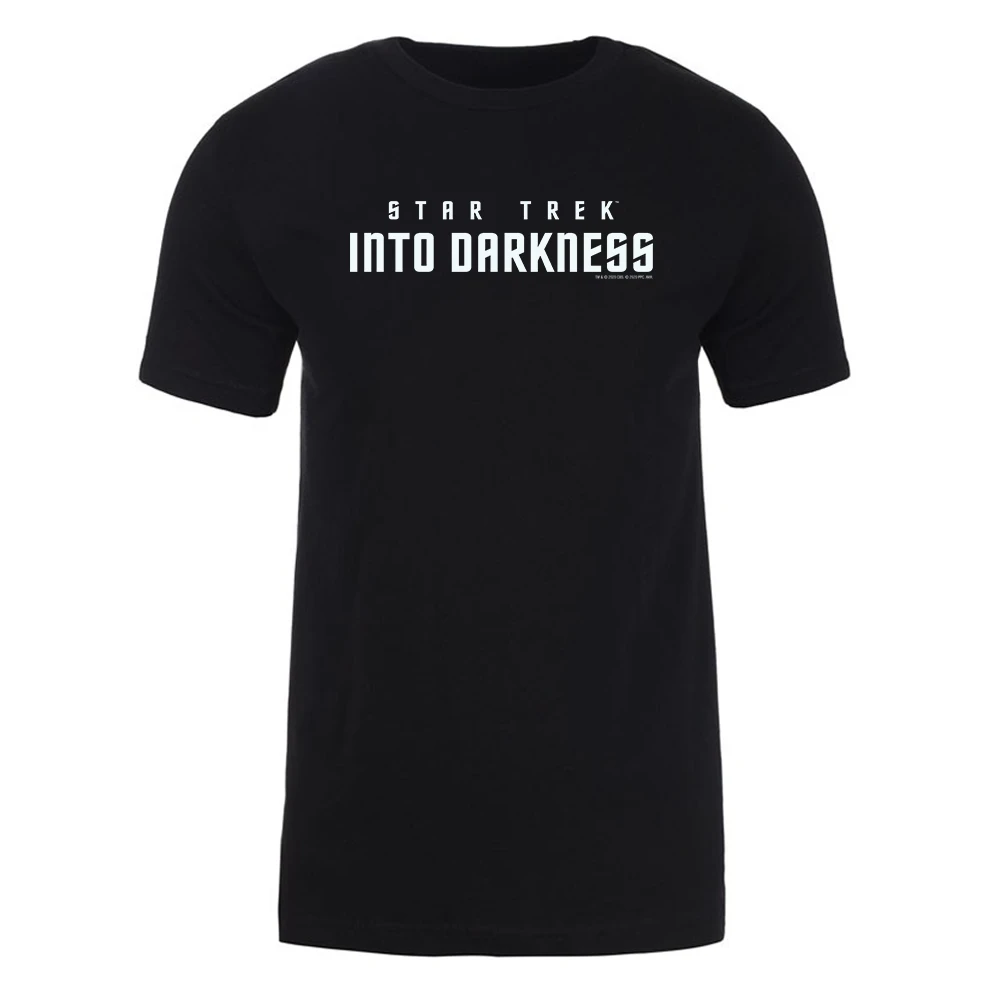 Star Trek XII: Into Darkness Logo Adult Short Sleeve T-Shirt 3 Star Trek XII: Into Darkness Logo Adult Short Sleeve T-Shirt